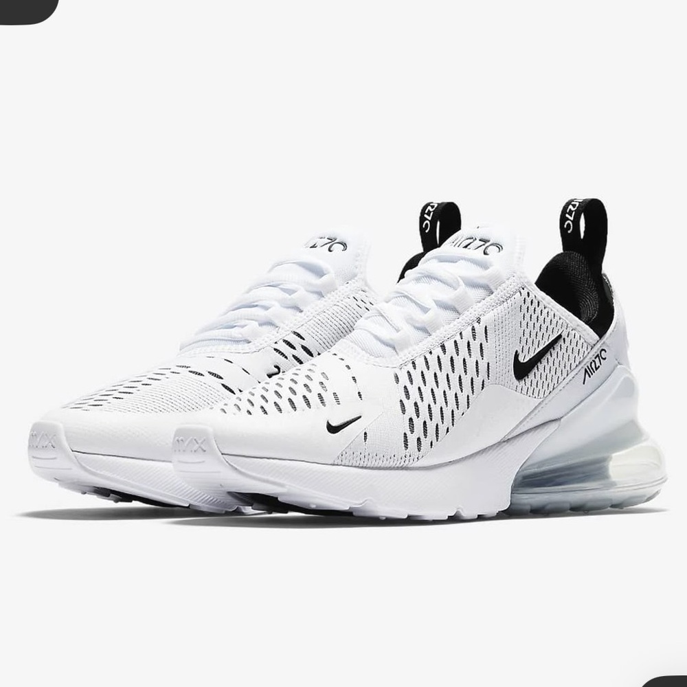 Nike | Air Max 270 White and Black Sneakers